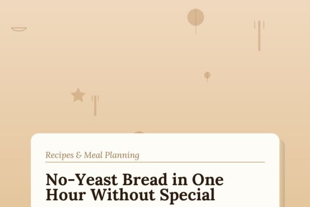 No-Yeast Bread (Quick Soda Bread, Ready in 50 Minutes)