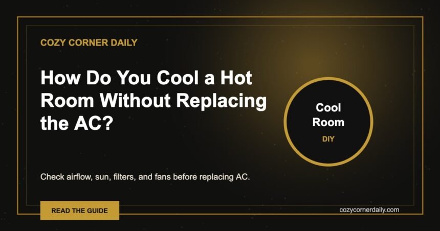 How Do You Cool a Hot Room Without Replacing the AC?