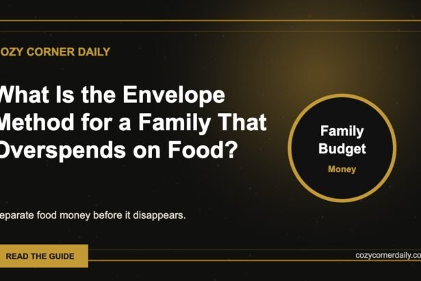 What Is the Envelope Method for a Family That Overspends on Food?