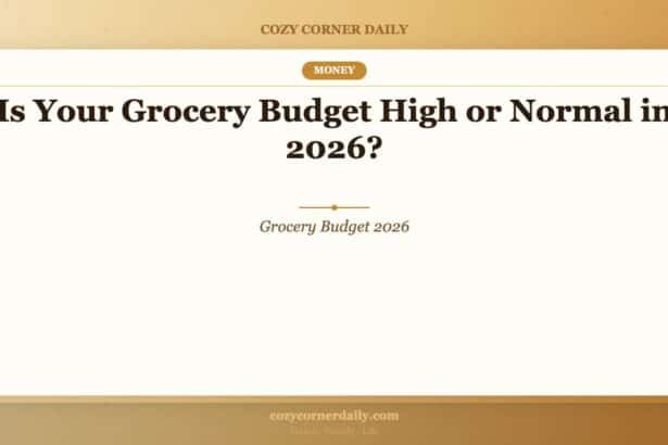 Is Your Grocery Budget High or Normal in 2026?