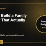 How to Build a Family Budget That Actually Works