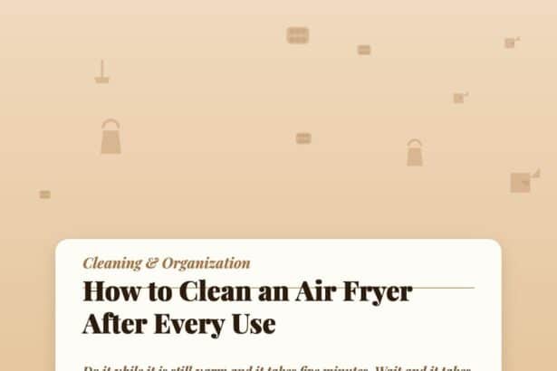 How to Clean an Air Fryer After Every Use (Without the Effort)