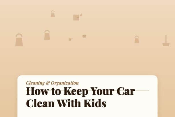 How to Keep Your Car Clean With Kids (Realistic Advice That Actually Works)