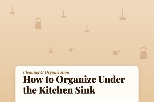 How to Organize Under the Kitchen Sink (And Keep It That Way)