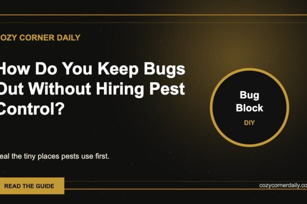 How Do You Keep Bugs Out Without Hiring Pest Control?