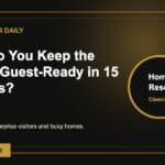 How Do You Keep the House Guest-Ready in 15 Minutes?