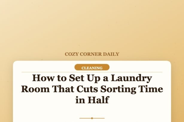How to Set Up a Laundry Room That Cuts Sorting Time in Half