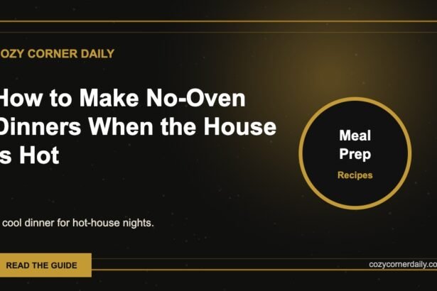 How to Make No-Oven Dinners When the House Is Hot