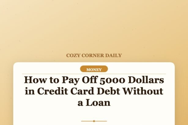 How to Pay Off 5000 Dollars in Credit Card Debt Without a Loan