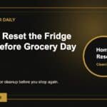 How to Reset the Fridge Door Before Grocery Day