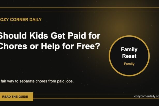 Should Kids Get Paid for Chores or Help for Free?