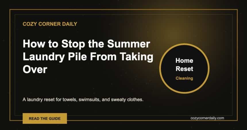 How to Stop the Summer Laundry Pile From Taking Over