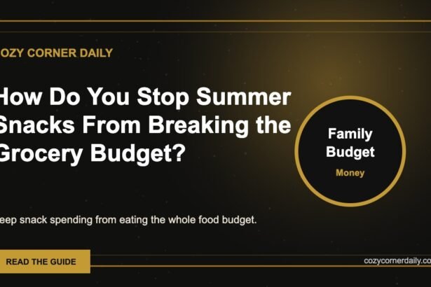 How Do You Stop Summer Snacks From Breaking the Grocery Budget?