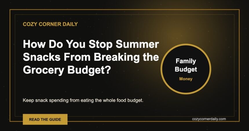 How Do You Stop Summer Snacks From Breaking the Grocery Budget?
