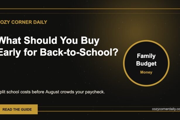 What Should You Buy Early for Back-to-School?