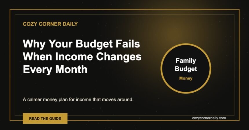 Why Your Budget Fails When Income Changes Every Month