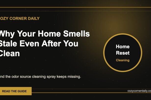 Why Your Home Smells Stale Even After You Clean
