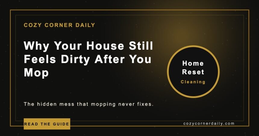 Why Your House Still Feels Dirty After You Mop