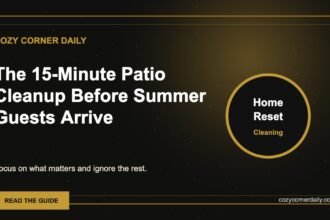 The 15-Minute Patio Cleanup Before Summer Guests Arrive