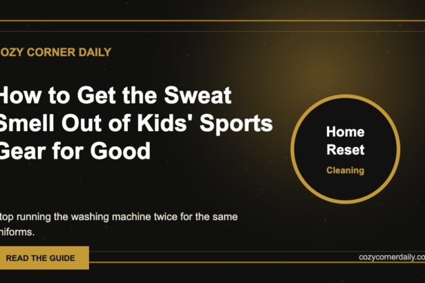 How to Get the Sweat Smell Out of Kids’ Sports Gear for Good