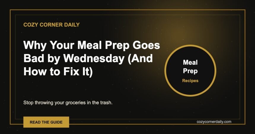 Why Your Meal Prep Goes Bad by Wednesday (And How to Fix It)