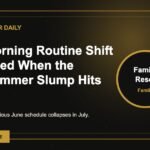 The Morning Routine Shift You Need When the Mid-Summer Slump Hits