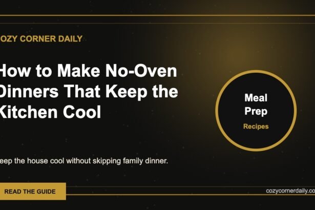 How to Make No-Oven Dinners That Keep the Kitchen Cool