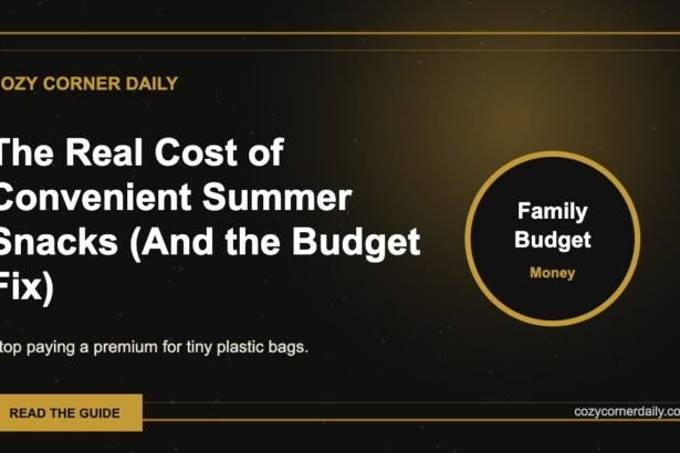 The Real Cost of Convenient Summer Snacks (And the Budget Fix)