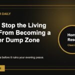 How to Stop the Living Room From Becoming a Summer Dump Zone