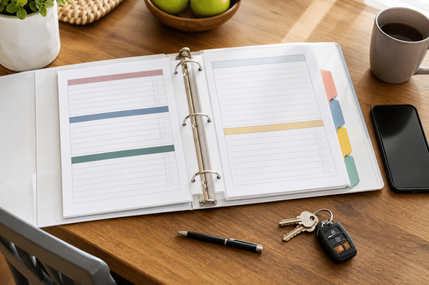 How to Create a Family Emergency Binder Before You Actually Need One